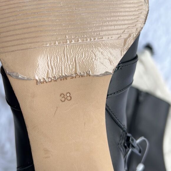 Renatta Jop Leather Ankle Boots with bit hardware size 7 - Picture 15 of 16